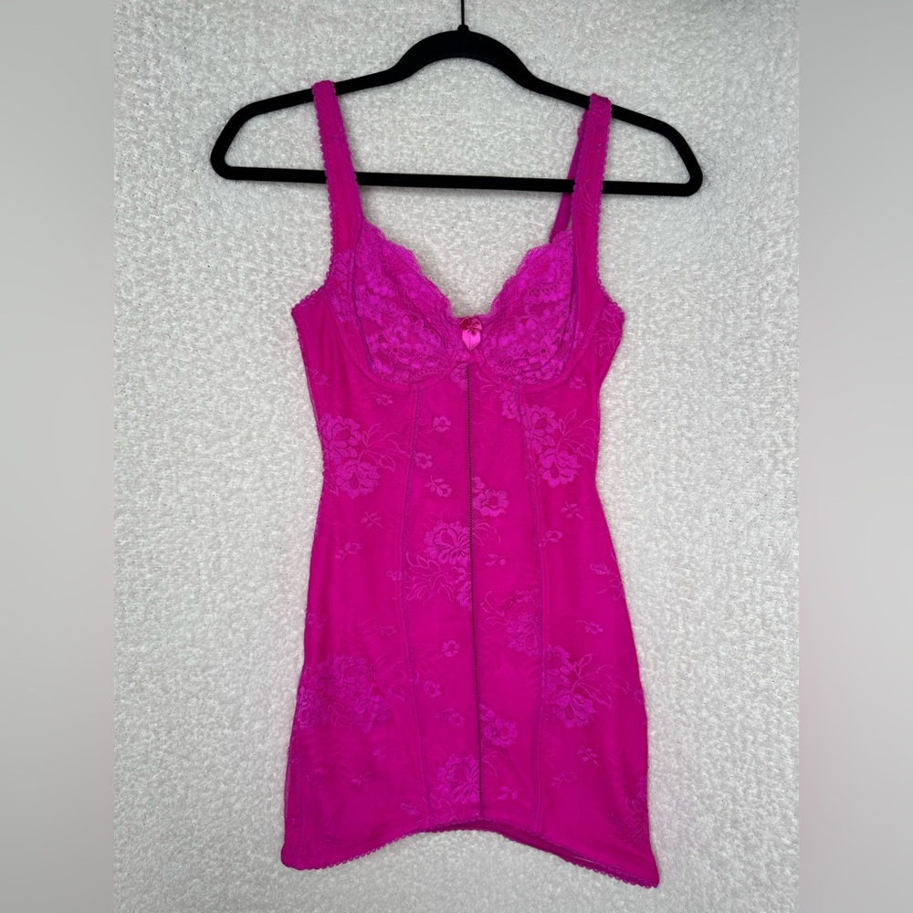 Balenciaga Fuchsia Lace Chemise